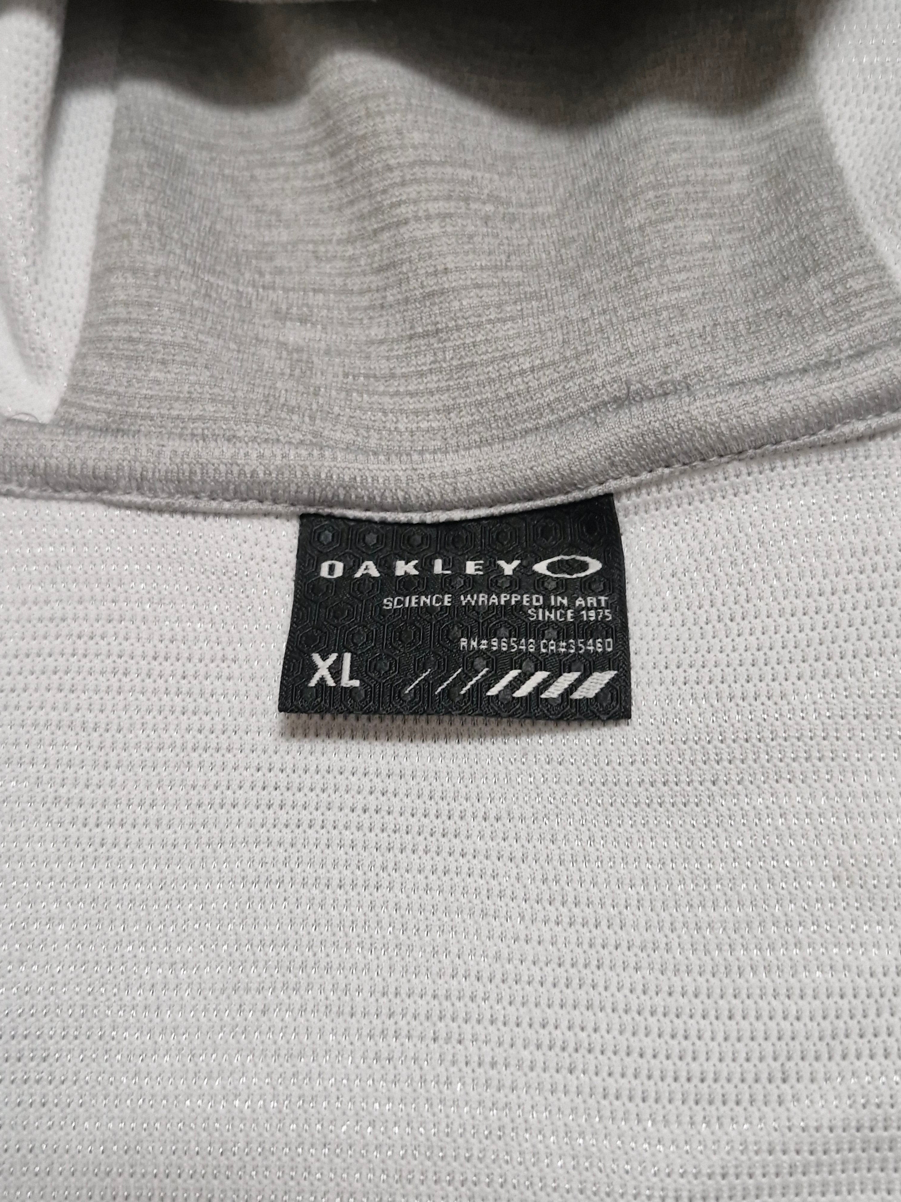 Oakley Vintage Grey Technical Zip Up Hoodie