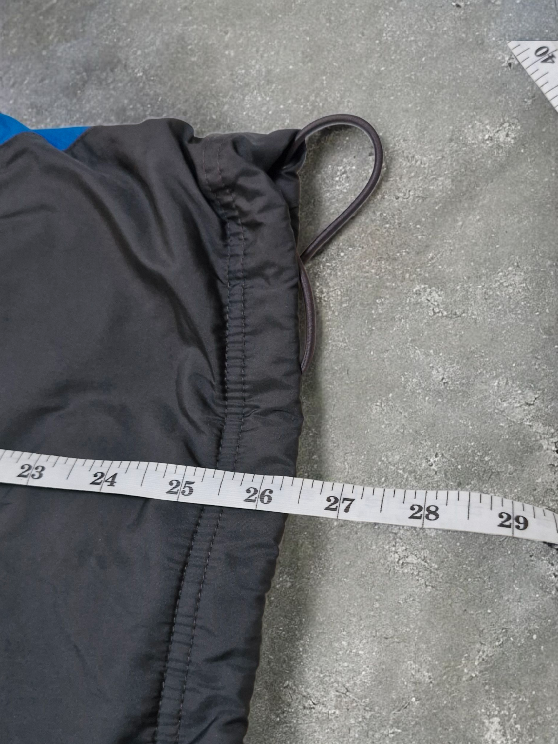 Nike Vintage Early 2000's Black & Blue Panelled Technical Jacket