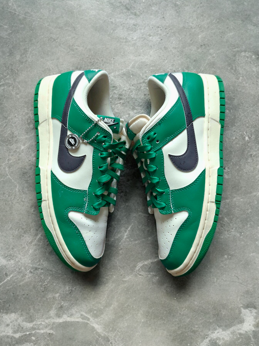 Nike Malachite Green Lottery Dunks