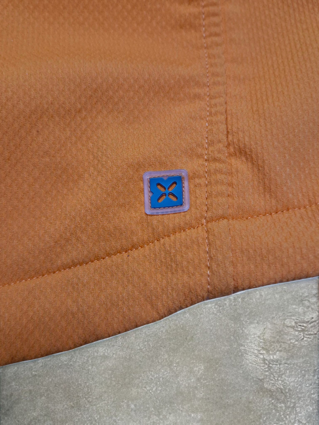 Nike Sphere Pro Orange & Grey Panelled Reflective Technical Jacket