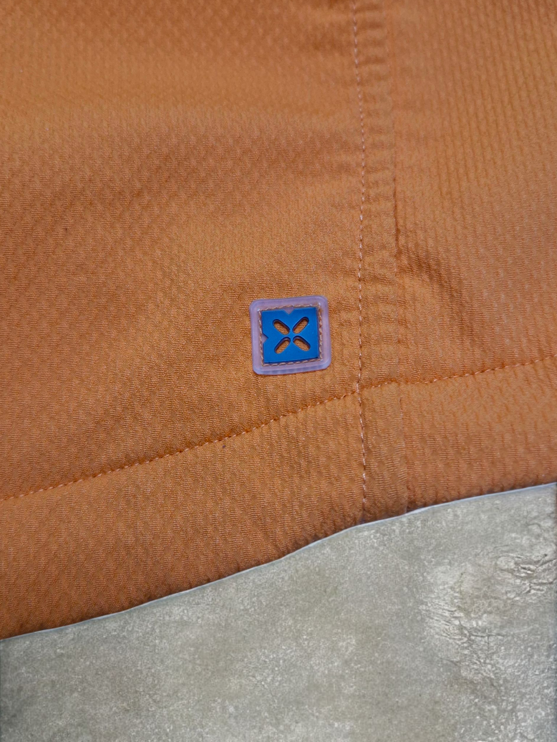 Nike Sphere Pro Orange & Grey Panelled Reflective Technical Jacket