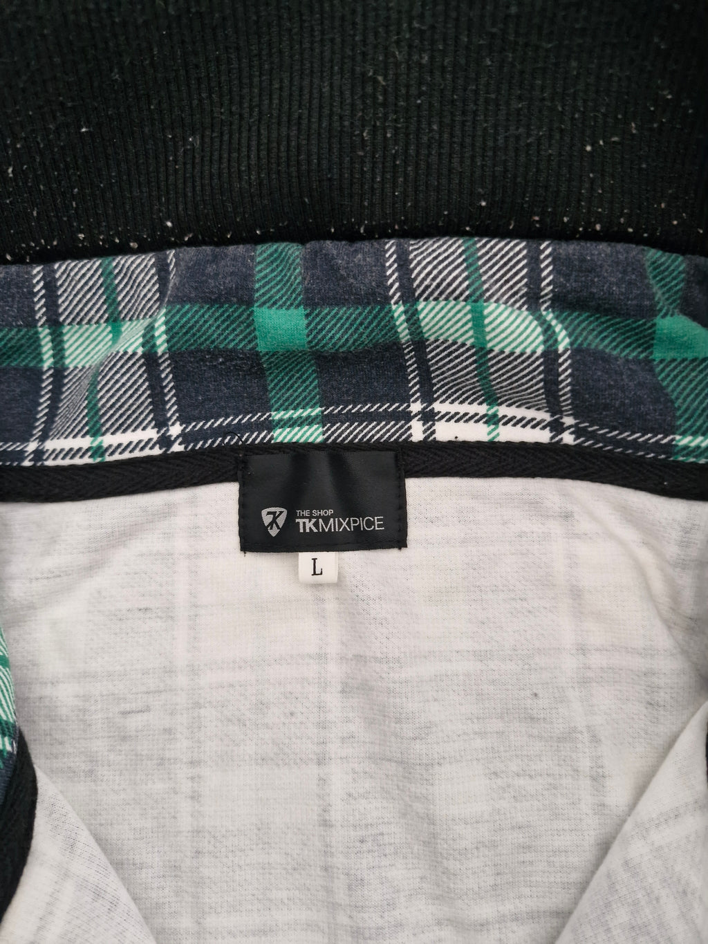 Japanese Vintage Plaid Zip Hoodie | Y2K