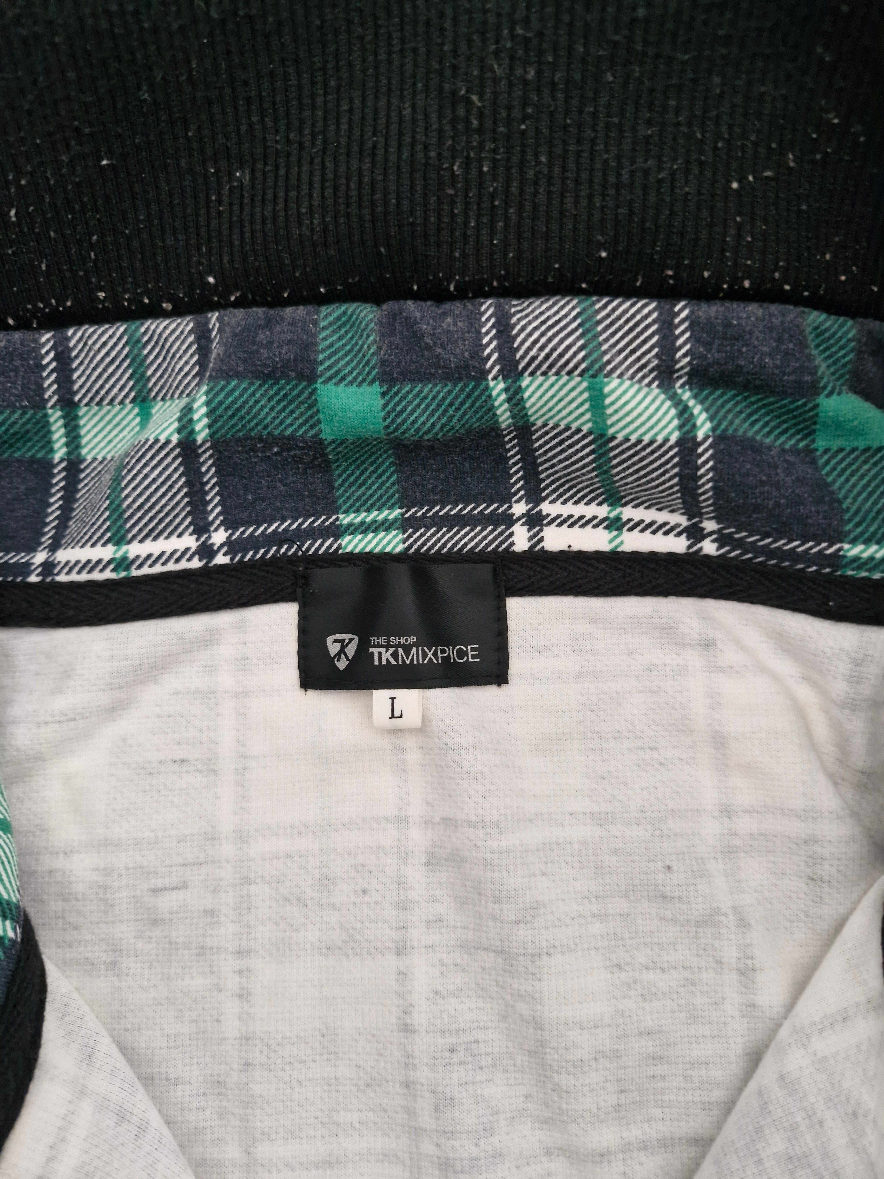 Japanese Vintage Plaid Zip Hoodie | Y2K