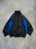 Nike Vintage Early 2000's Black & Blue Panelled Technical Jacket
