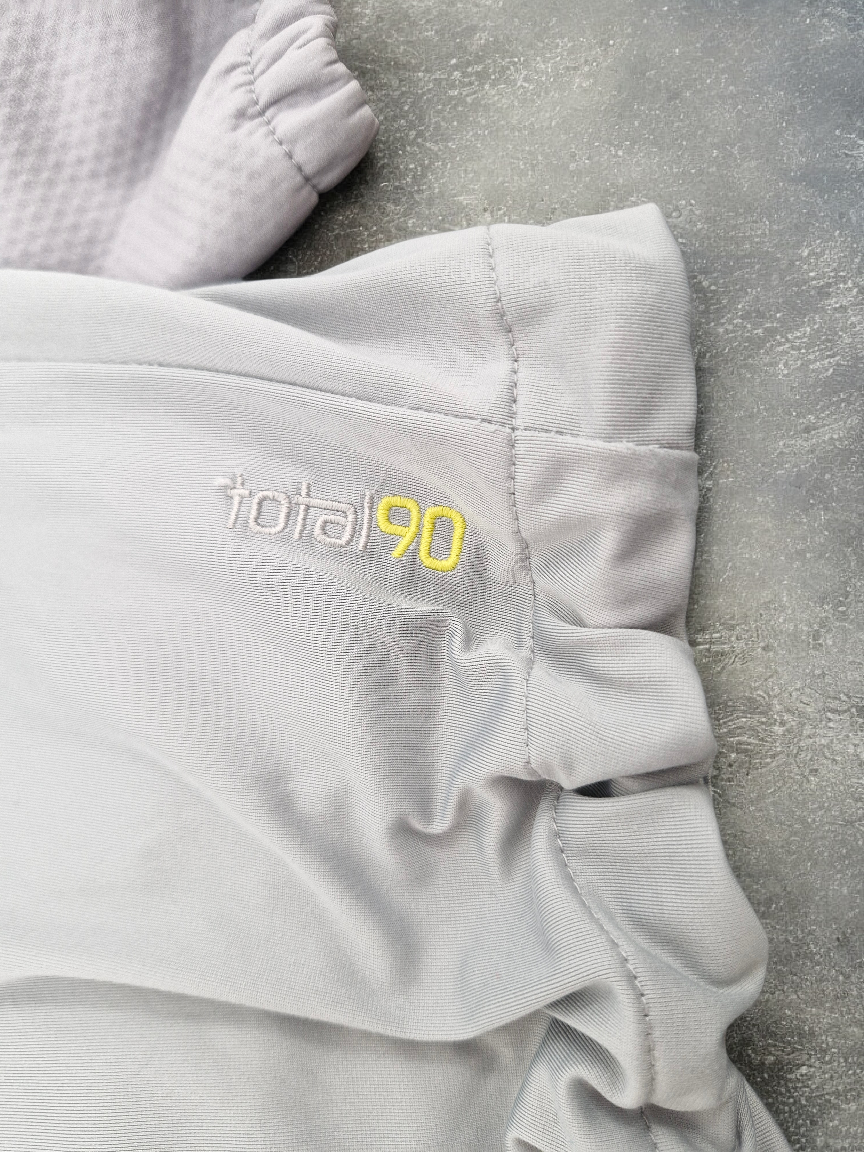 Nike Sphere Pro x T90 Early 2000's Grey & Yellow Technical Pullover Jumper