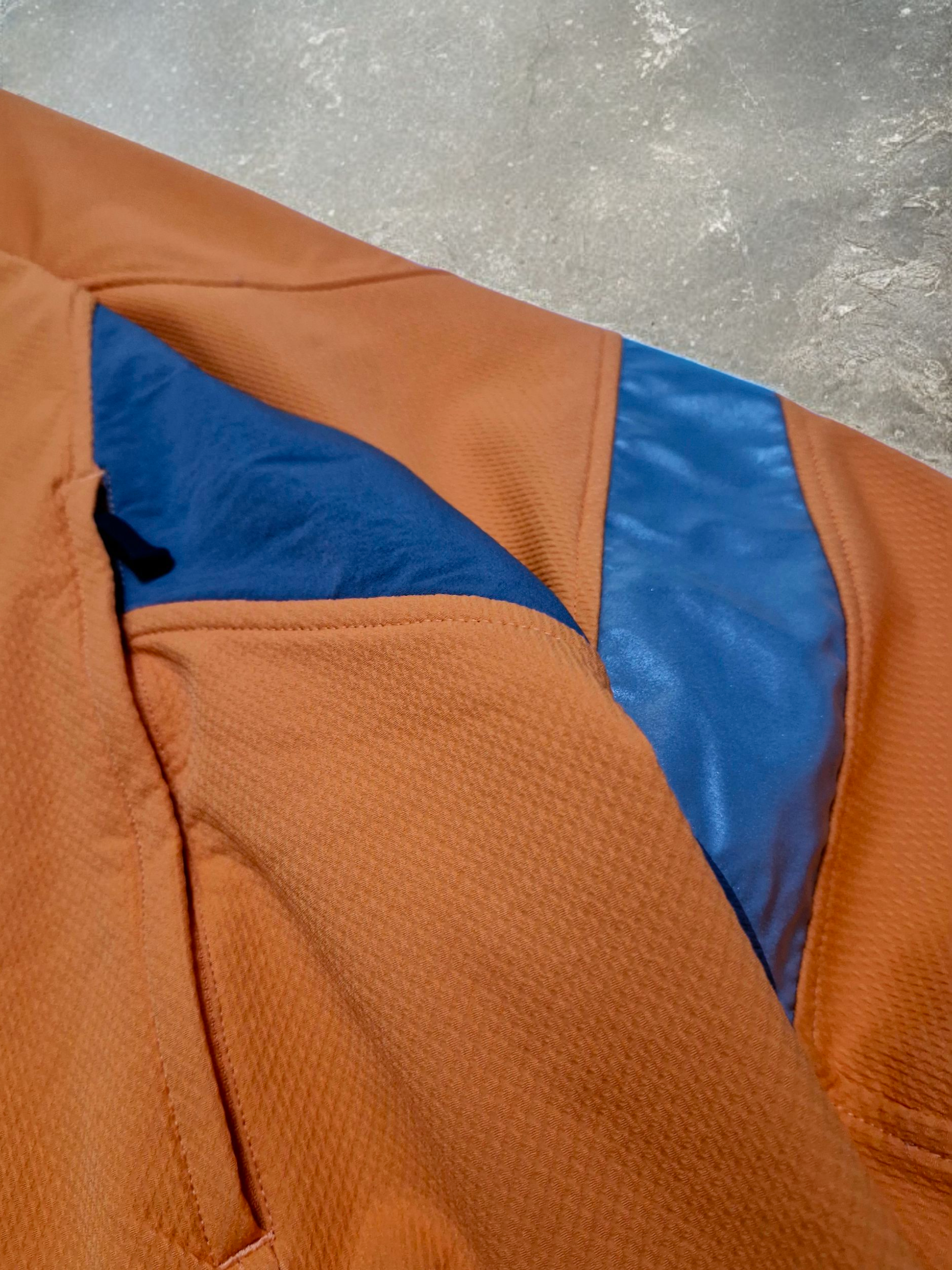 Nike Sphere Pro Orange & Grey Panelled Reflective Technical Jacket