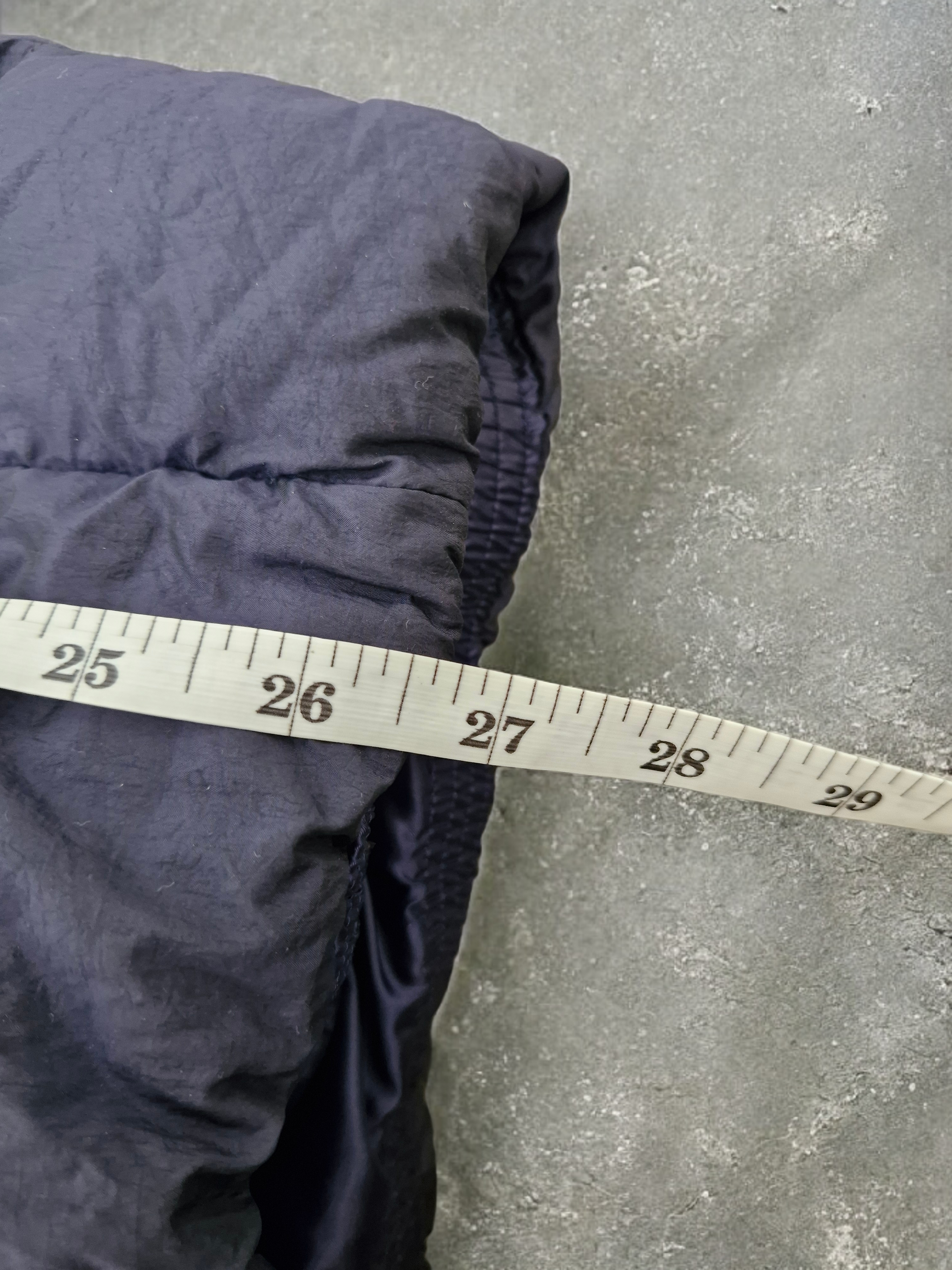 Oakley Vintage Navy Panelled Technical Puffer Coat