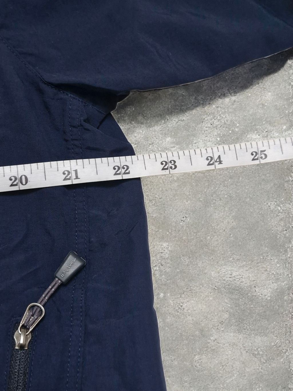 Montbell Vintage Navy Blue Technical O.D. Parka Jacket