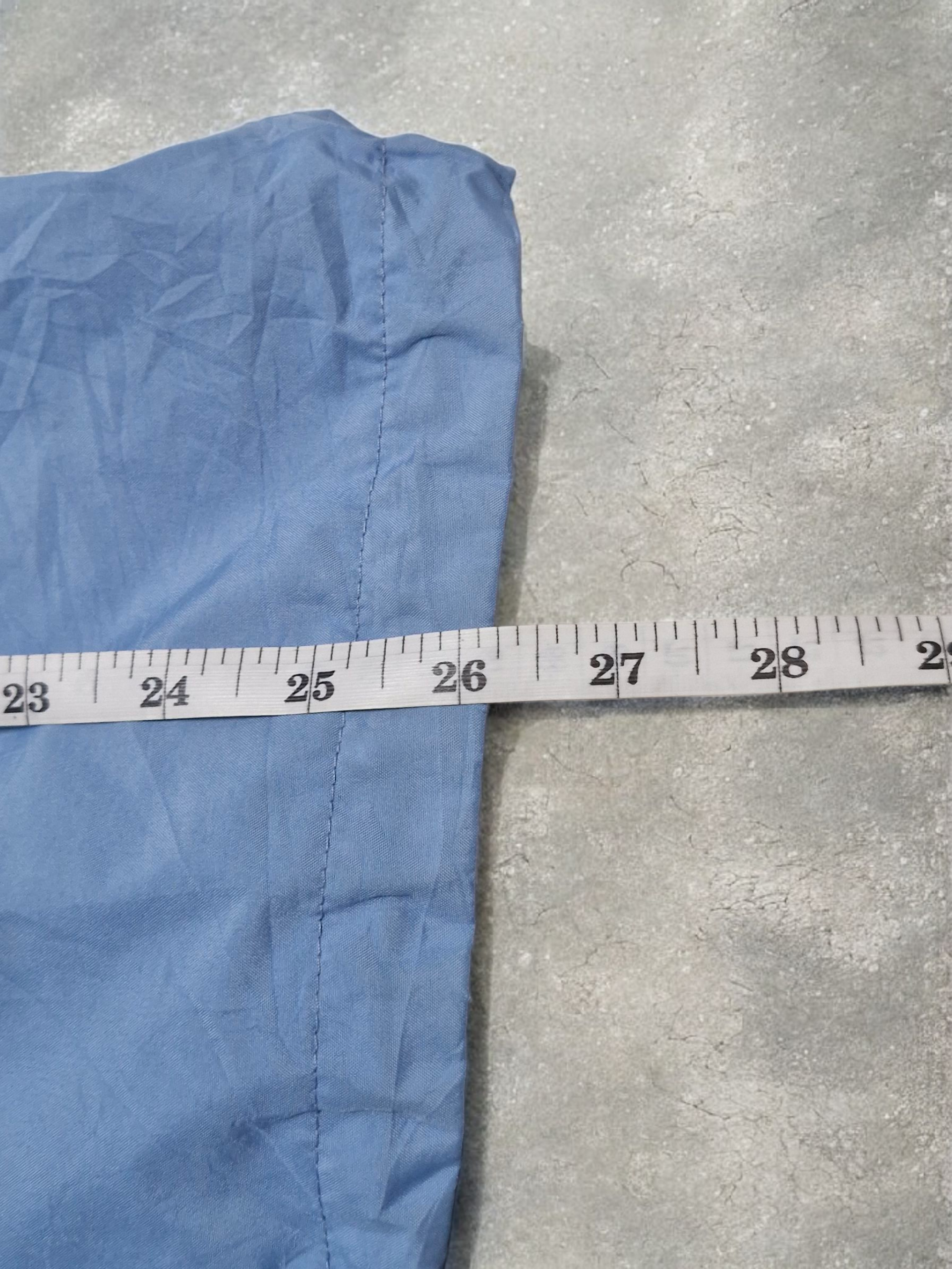 North Face Goretex Blue & Grey Panelled Technical Ski Coat