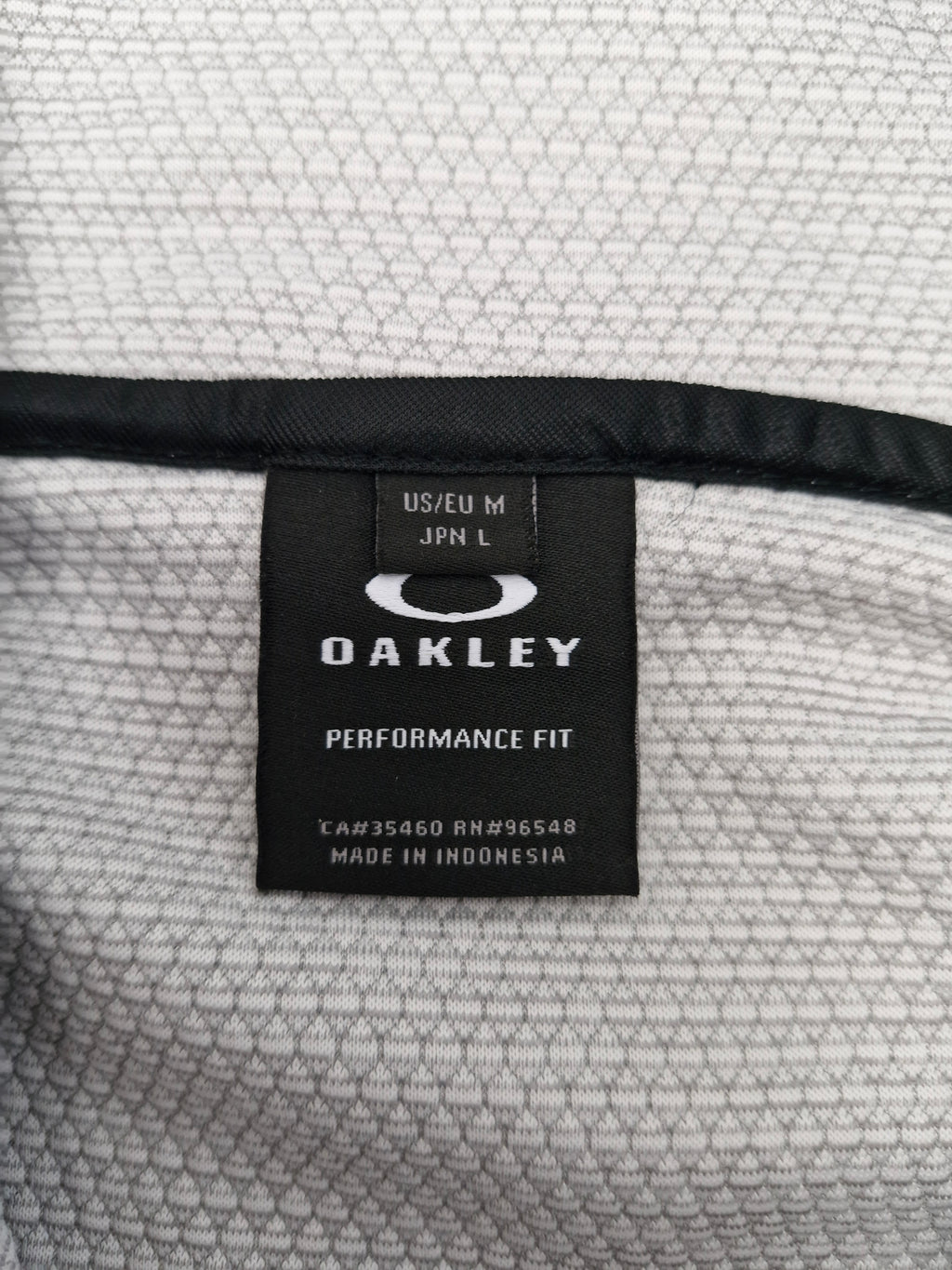 Oakley Vintage Grey Technical Zip Up Hoodie