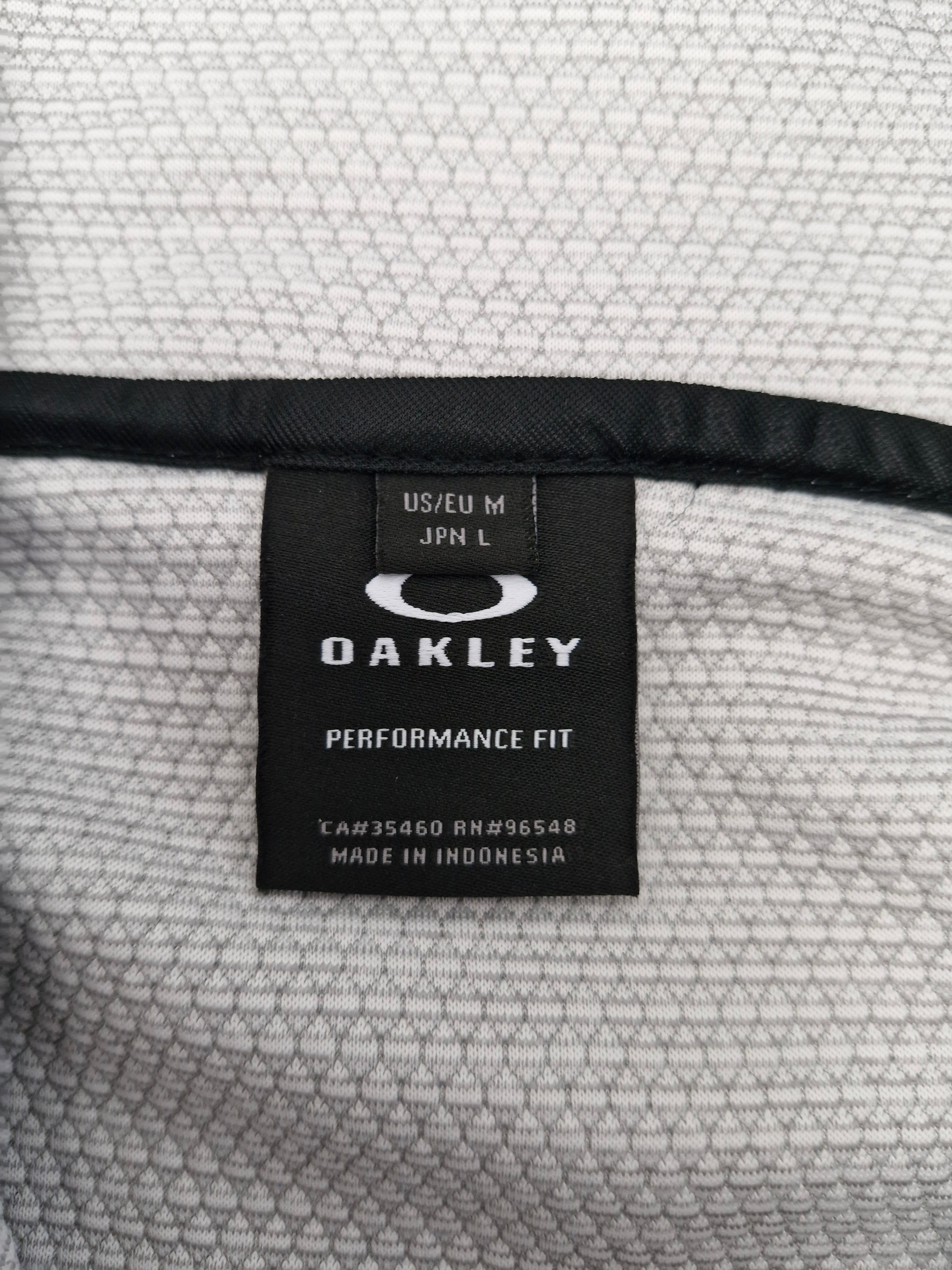 Oakley Vintage Grey Technical Zip Up Hoodie