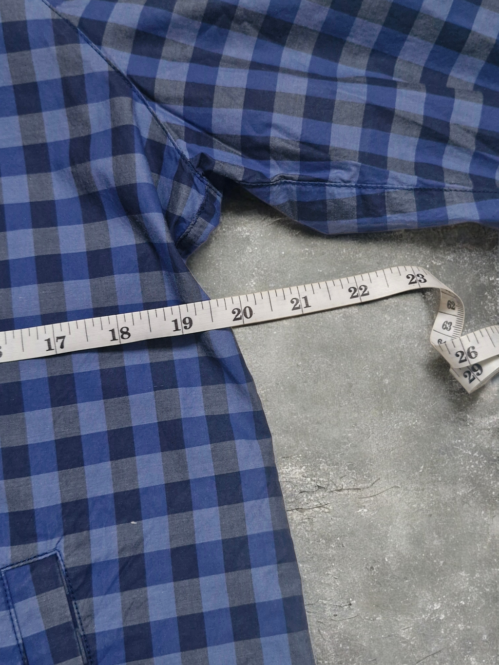 Vintage Japanese Blue Plaid Technical Windbreaker Jacket
