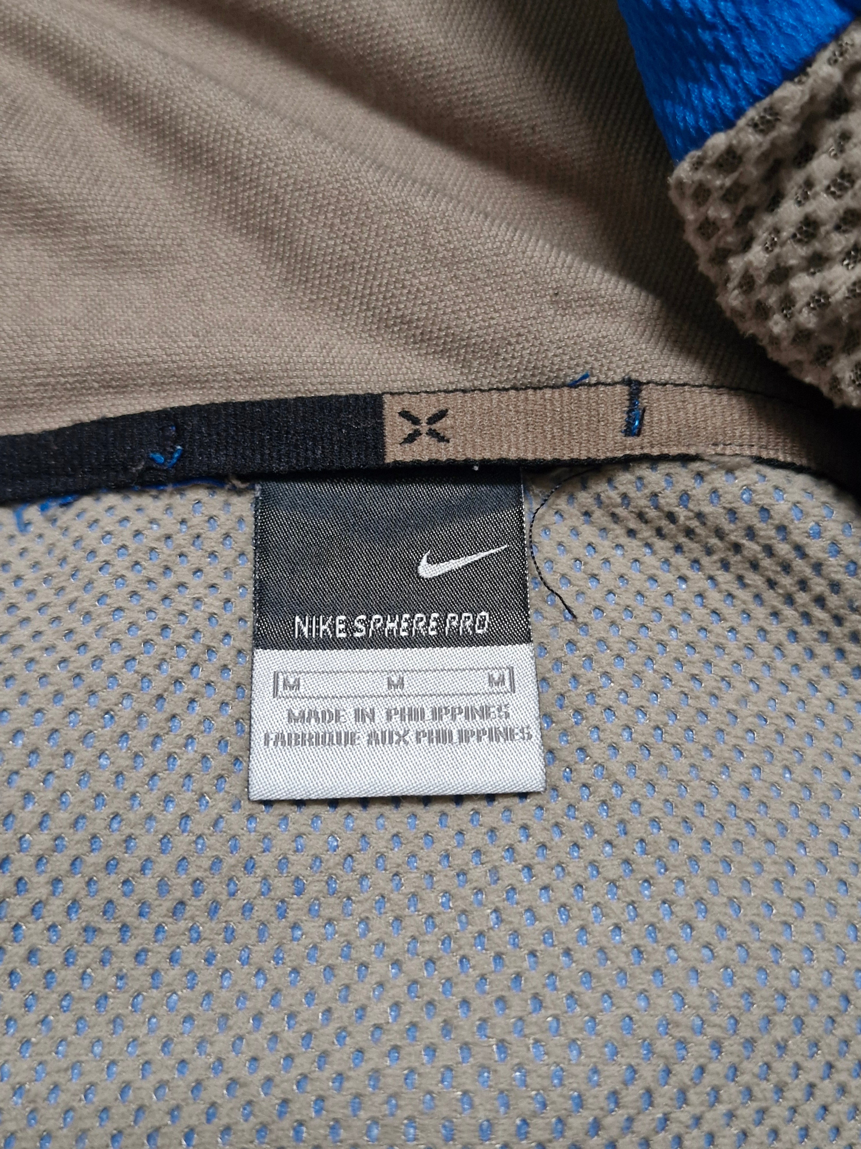 Nike Sphere Pro Blue & Grey Panelled Reflective Technical Jacket