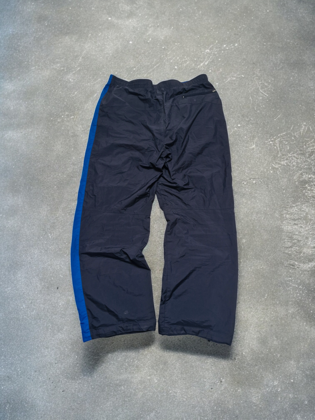 Nike Vintage Y2K Black & Blue Track Pants