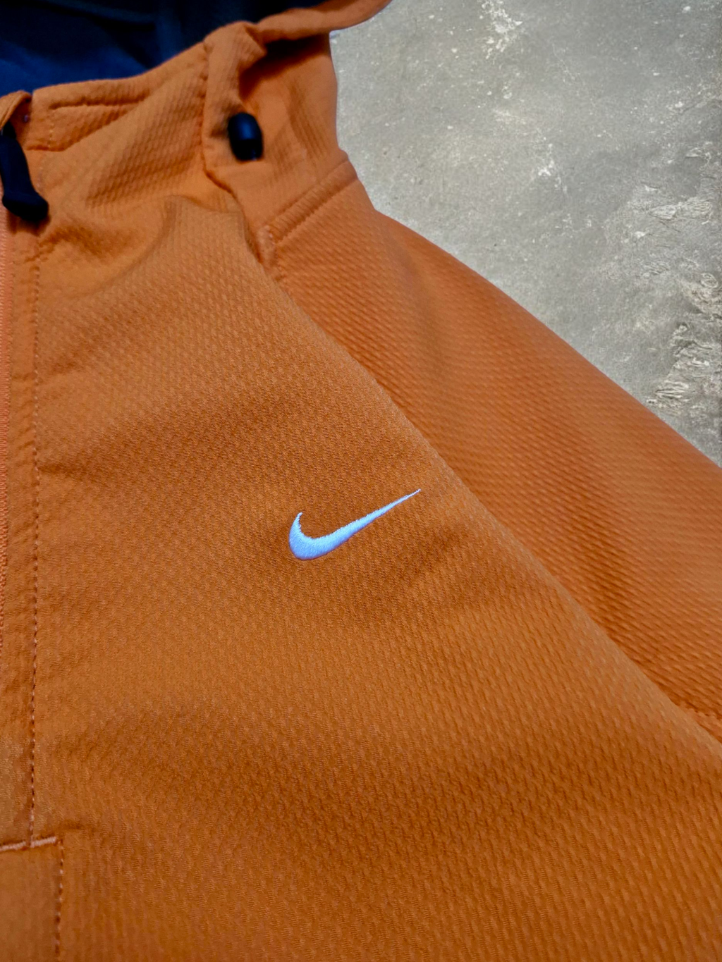Nike Sphere Pro Orange & Grey Panelled Reflective Technical Jacket