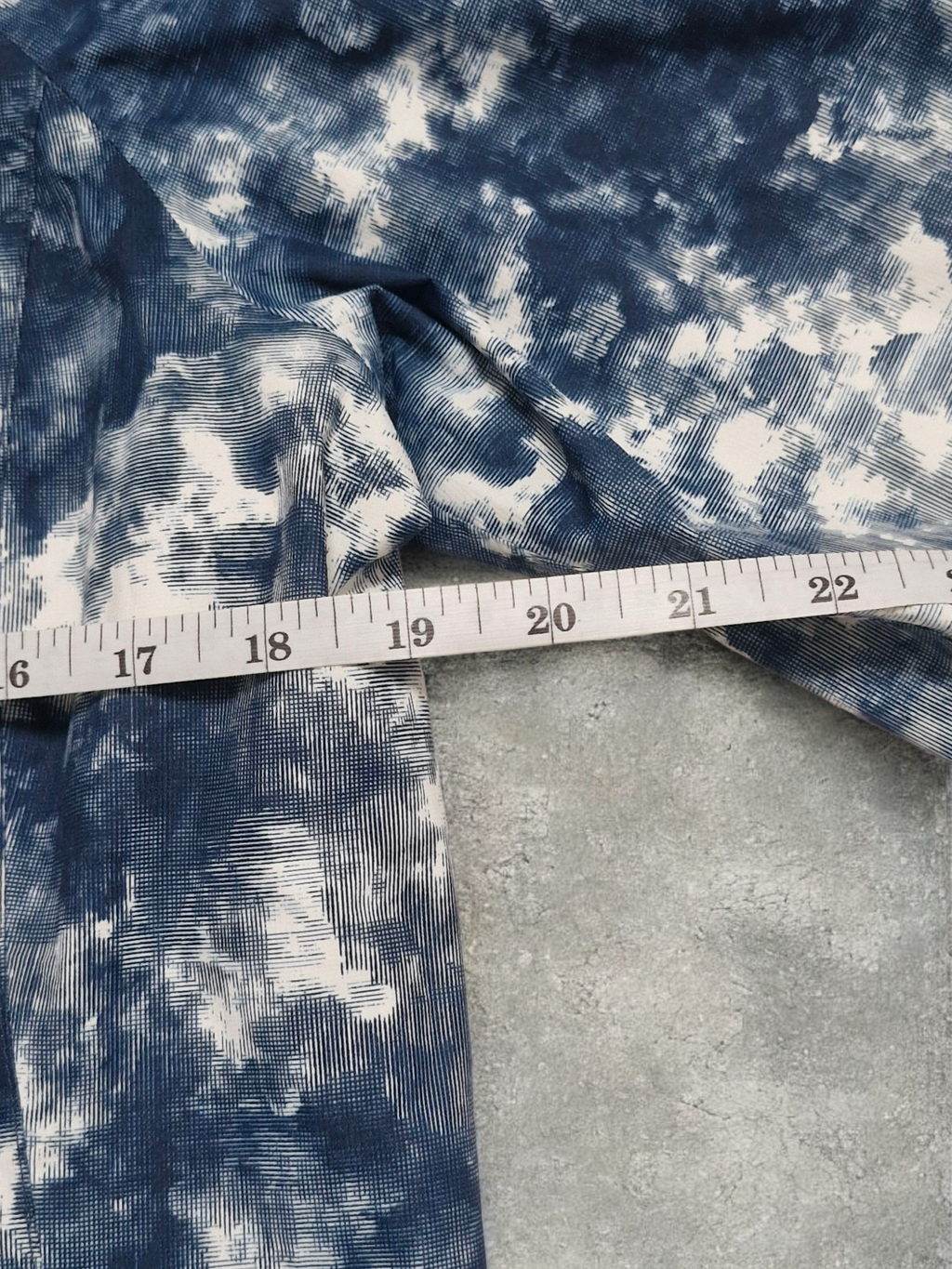 North Face Cloud Camo Grey Blue Technical Jacket