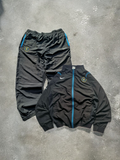 Nike Vintage Early 2000's T90 Black & Blue Tracksuit
