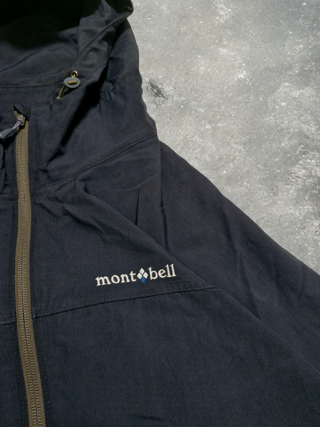 Montbell Vintage Black & Khaki Technical Jacket