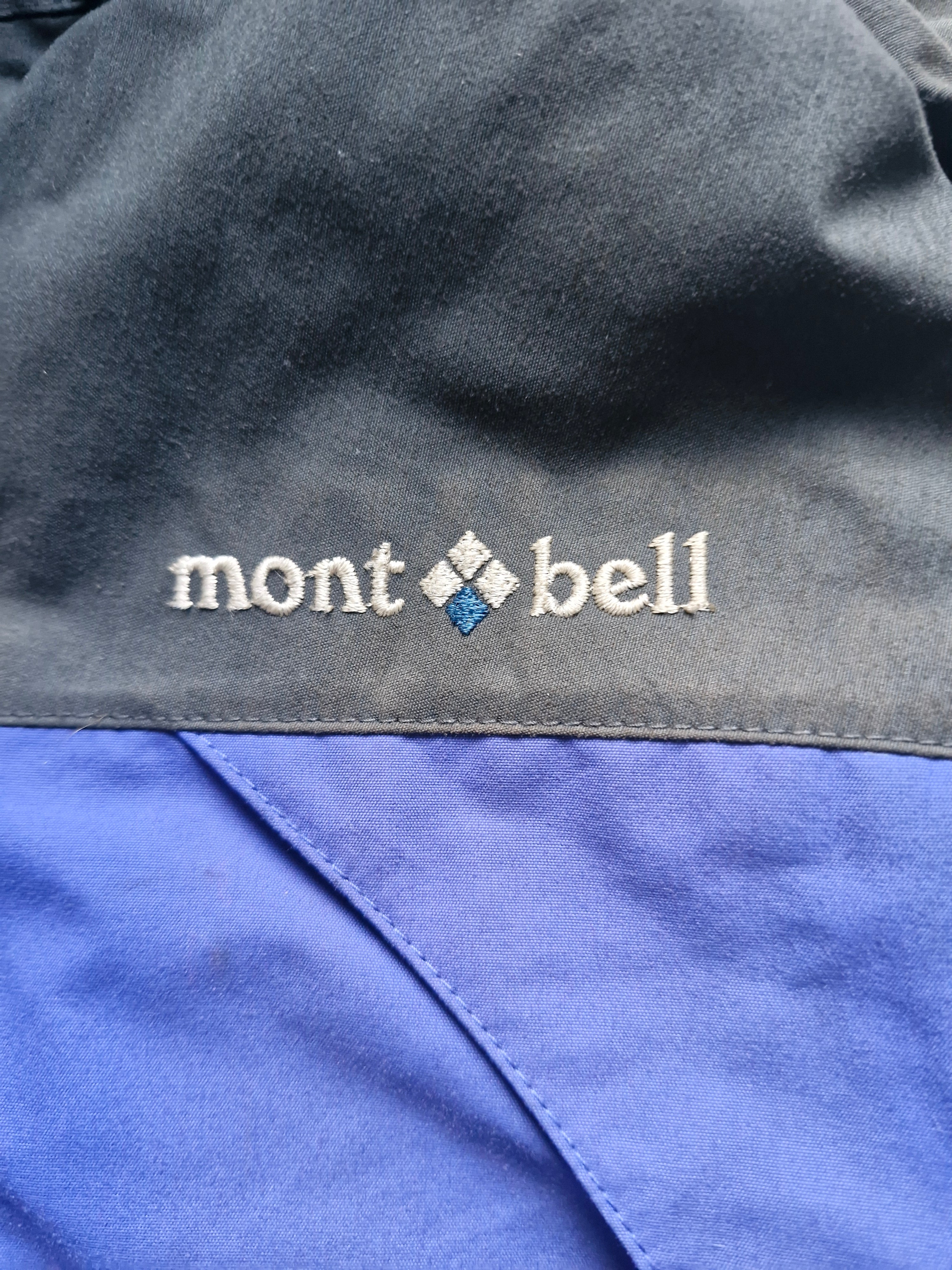 Montbell Black & Blue Goretex Ski Jacket