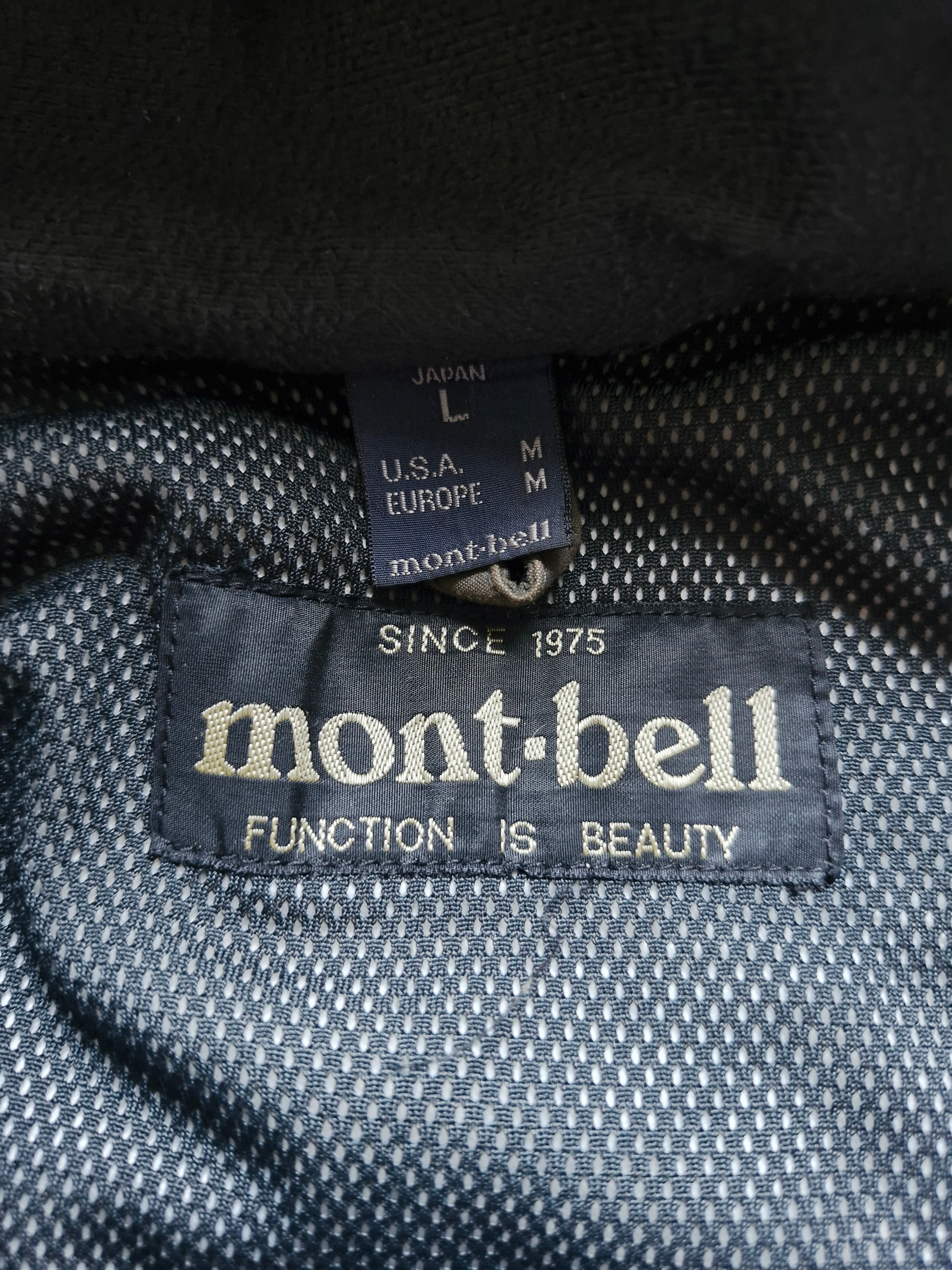 Montbell Black & Blue Goretex Ski Jacket