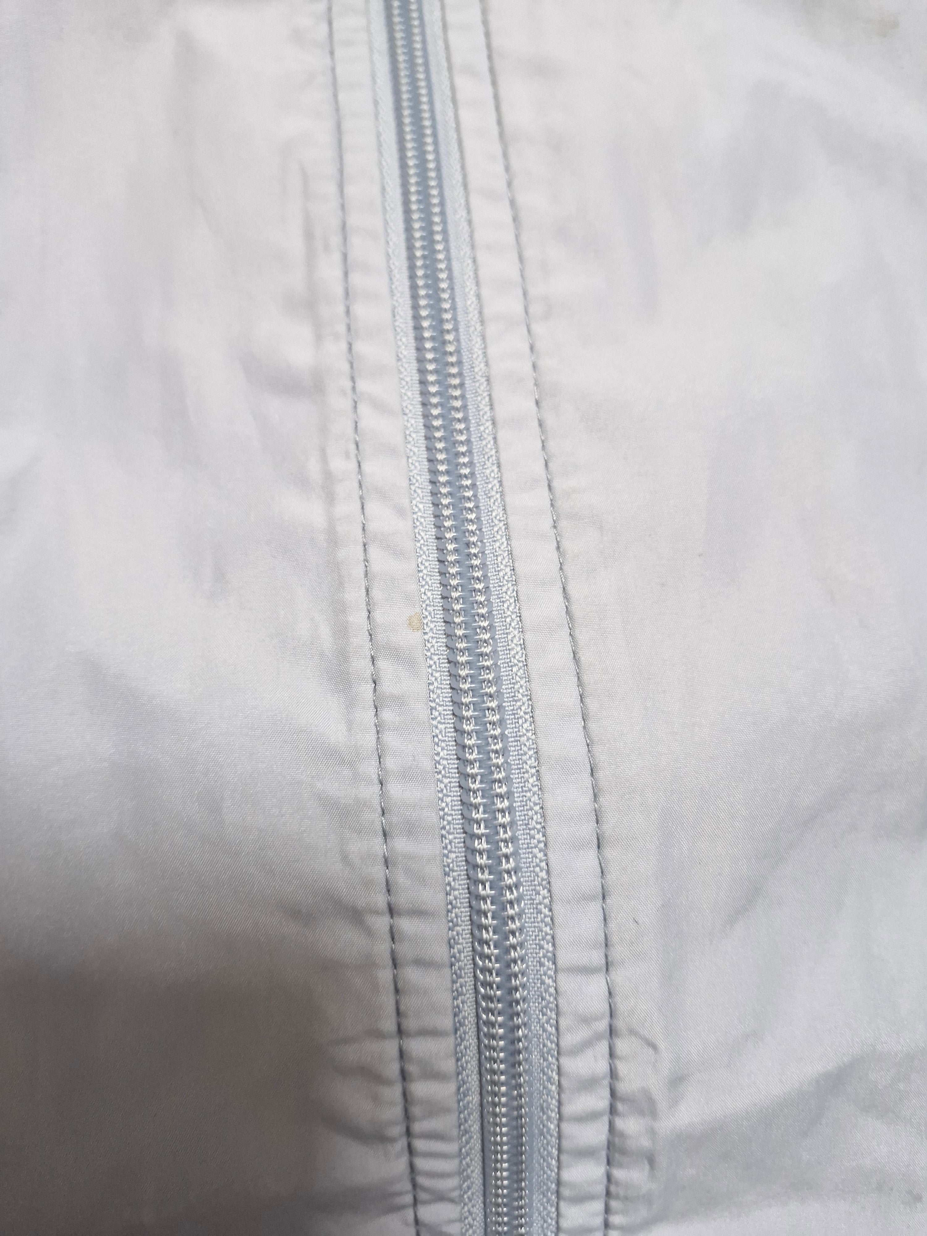 Nike Vintage Early 2000's Silver/Blue Panelled Technical Jacket