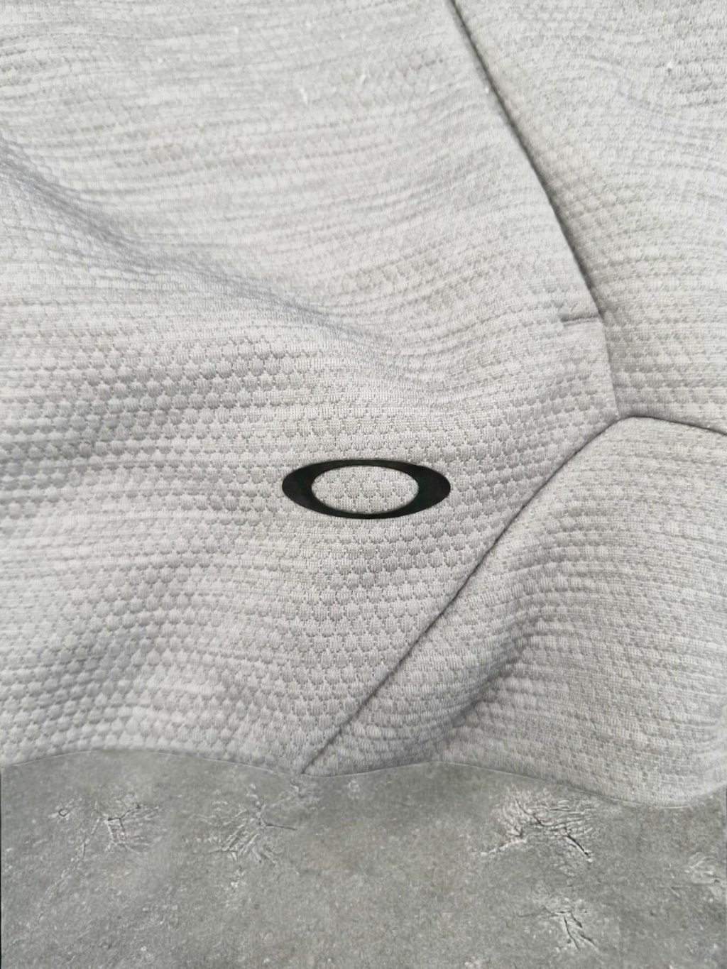 Oakley Vintage Grey Technical Zip Up Hoodie