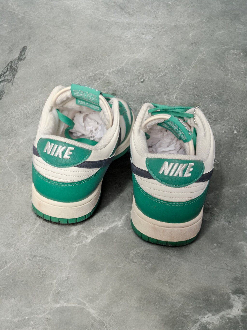 Nike Malachite Green Lottery Dunks